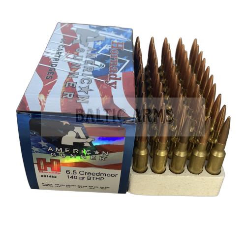 Hornady 6.5 Creedmoor 140 gr BTHP AG